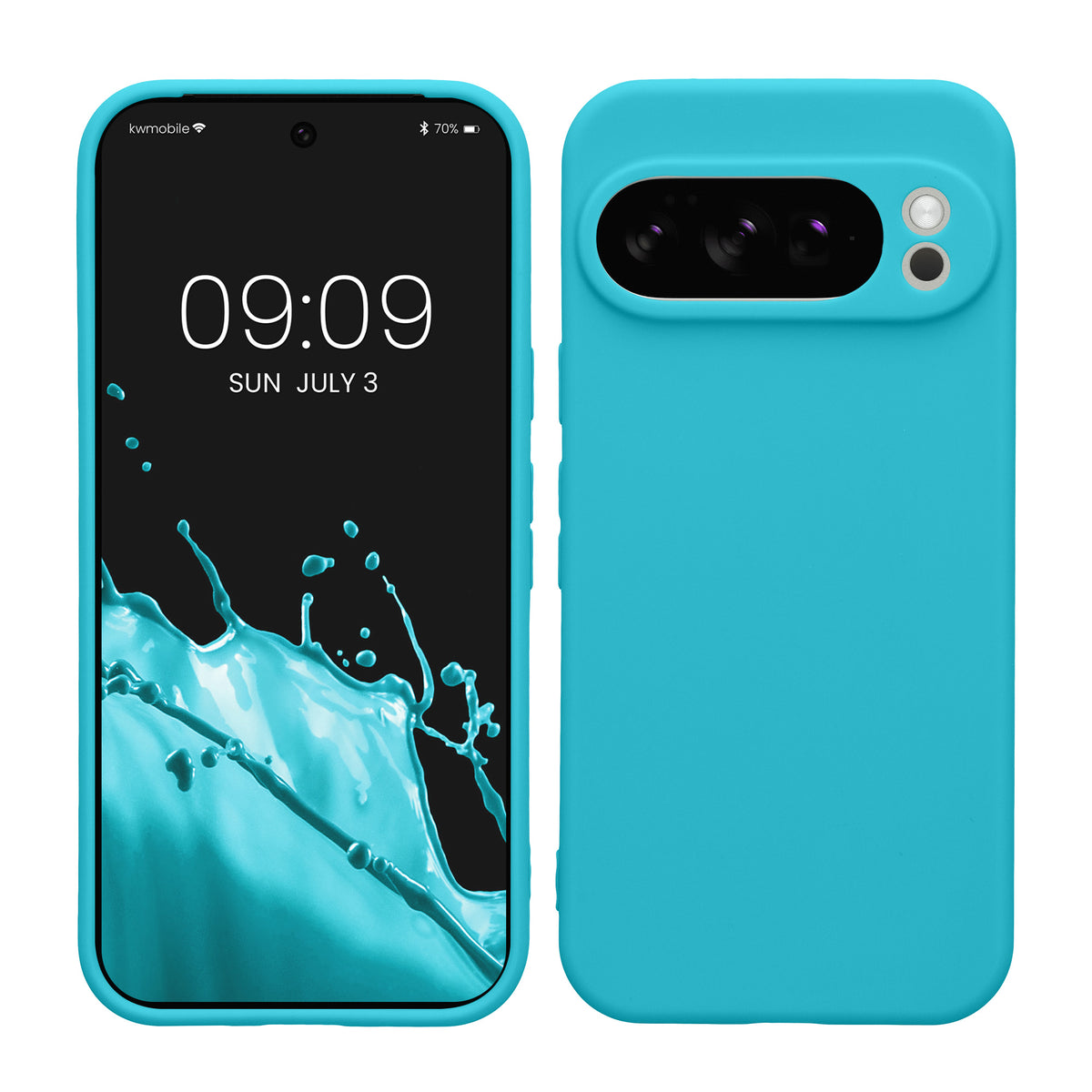 kwmobile Case for Google Pixel 10 Pro - Soft Cell Phone Silicone Case Protective Cover