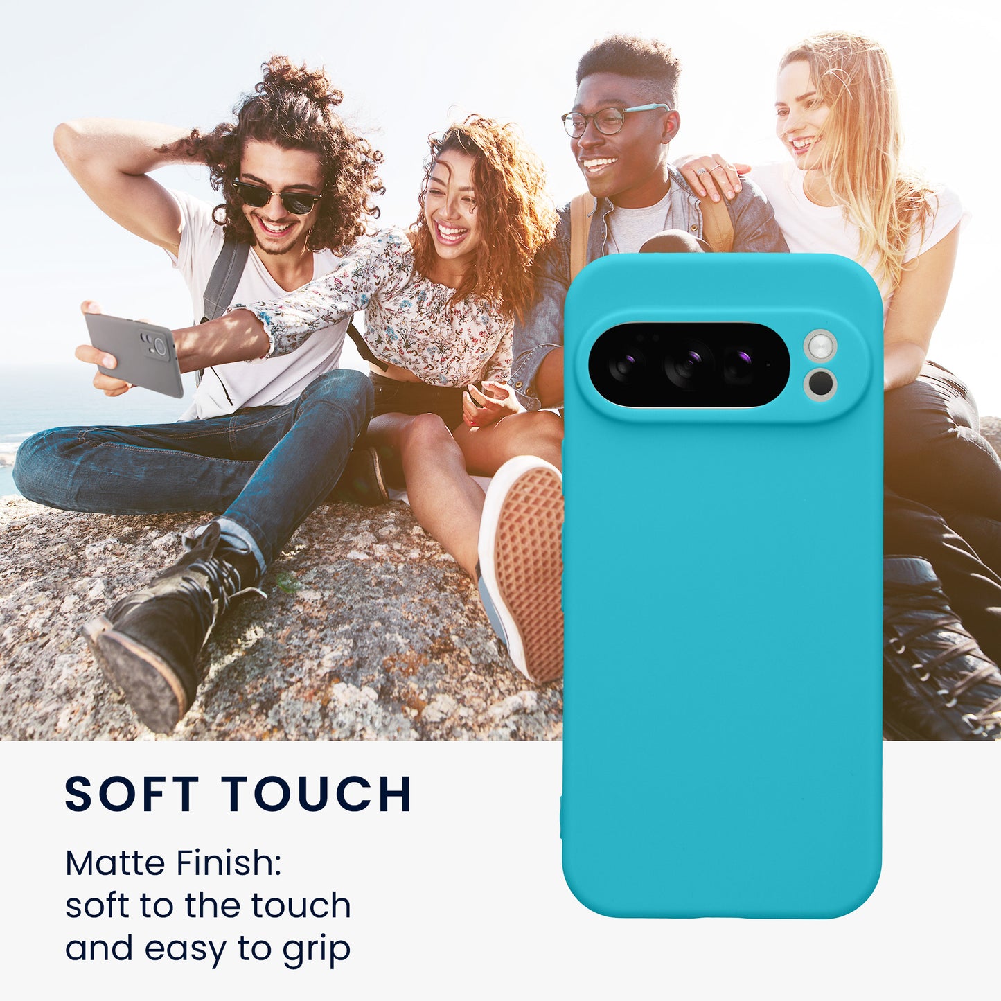 kwmobile Case for Google Pixel 10 Pro - Soft Cell Phone Silicone Case Protective Cover