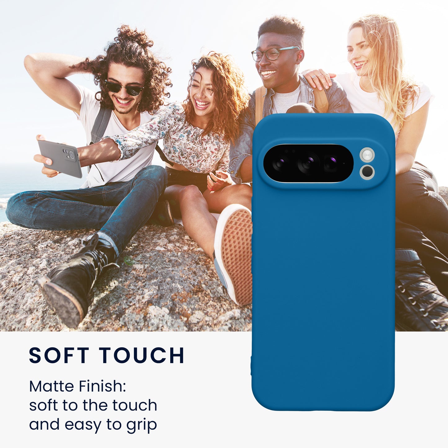 kwmobile Case for Google Pixel 10 Pro - Soft Cell Phone Silicone Case Protective Cover