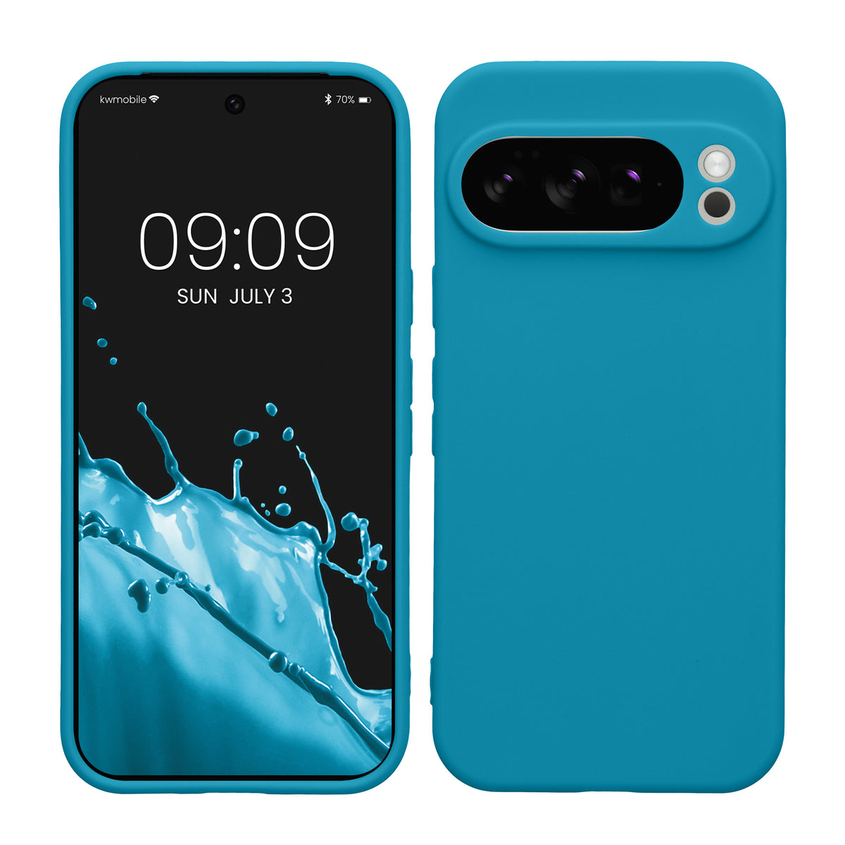 kwmobile Case for Google Pixel 10 Pro - Soft Cell Phone Silicone Case Protective Cover