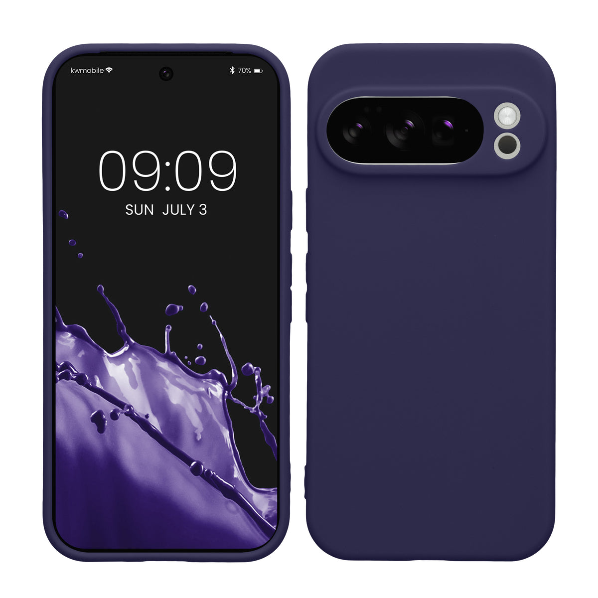 kwmobile Case for Google Pixel 10 Pro - Soft Cell Phone Silicone Case Protective Cover