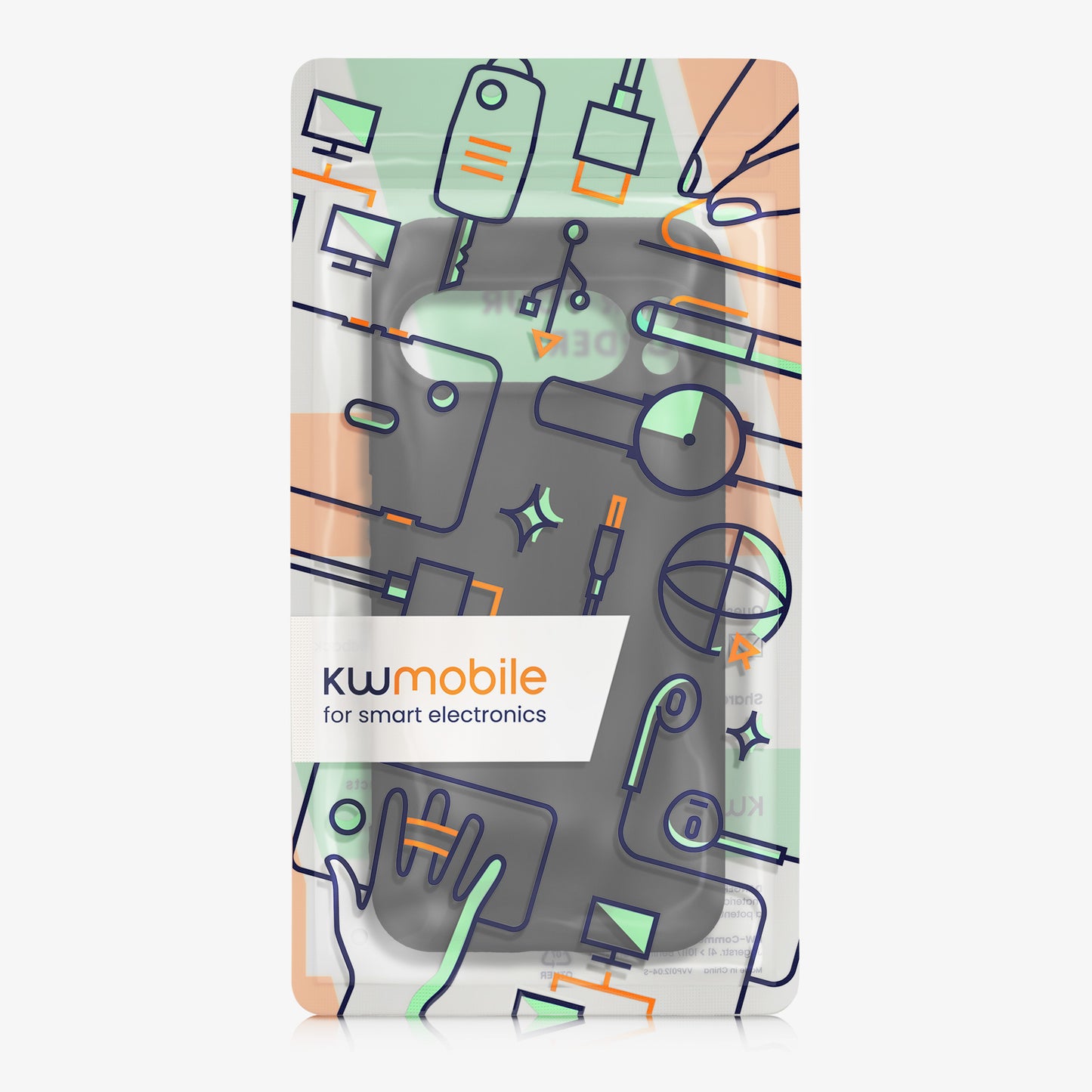 kwmobile Phone Case for Google Pixel 10 Pro XL Case - Soft Mobile Phone Silicone Case - Protective Cover