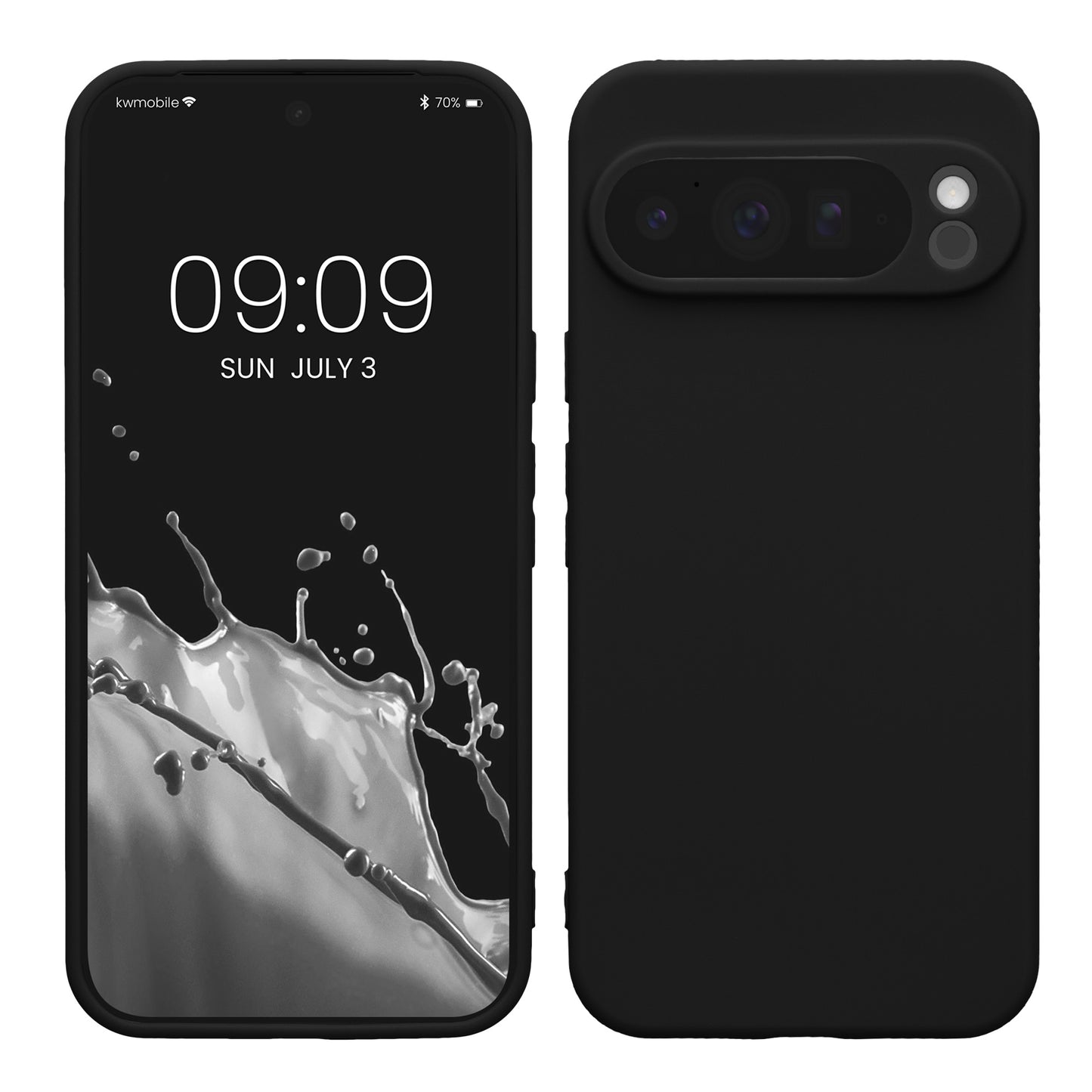kwmobile Phone Case for Google Pixel 10 Pro XL Case - Soft Mobile Phone Silicone Case - Protective Cover