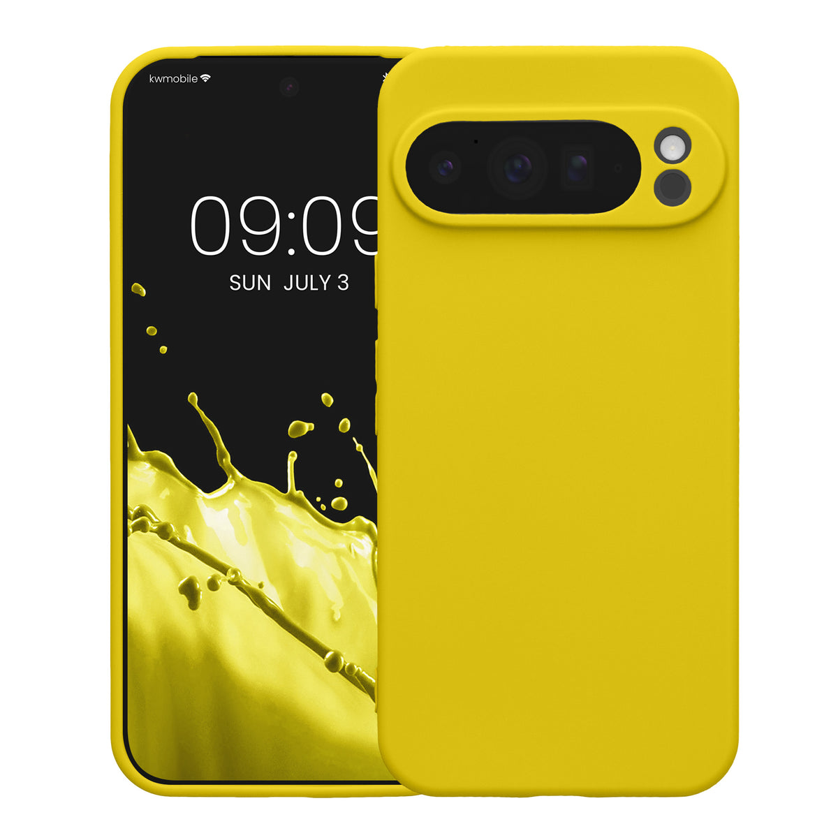 kwmobile Phone Case for Google Pixel 10 Pro XL Case - Soft Mobile Phone Silicone Case - Protective Cover