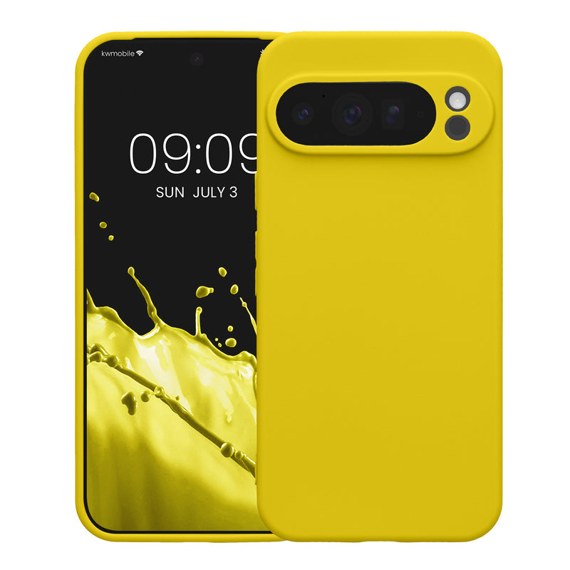 kwmobile Phone Case for Google Pixel 10 Pro XL Case - Soft Mobile Phone Silicone Case - Protective Cover