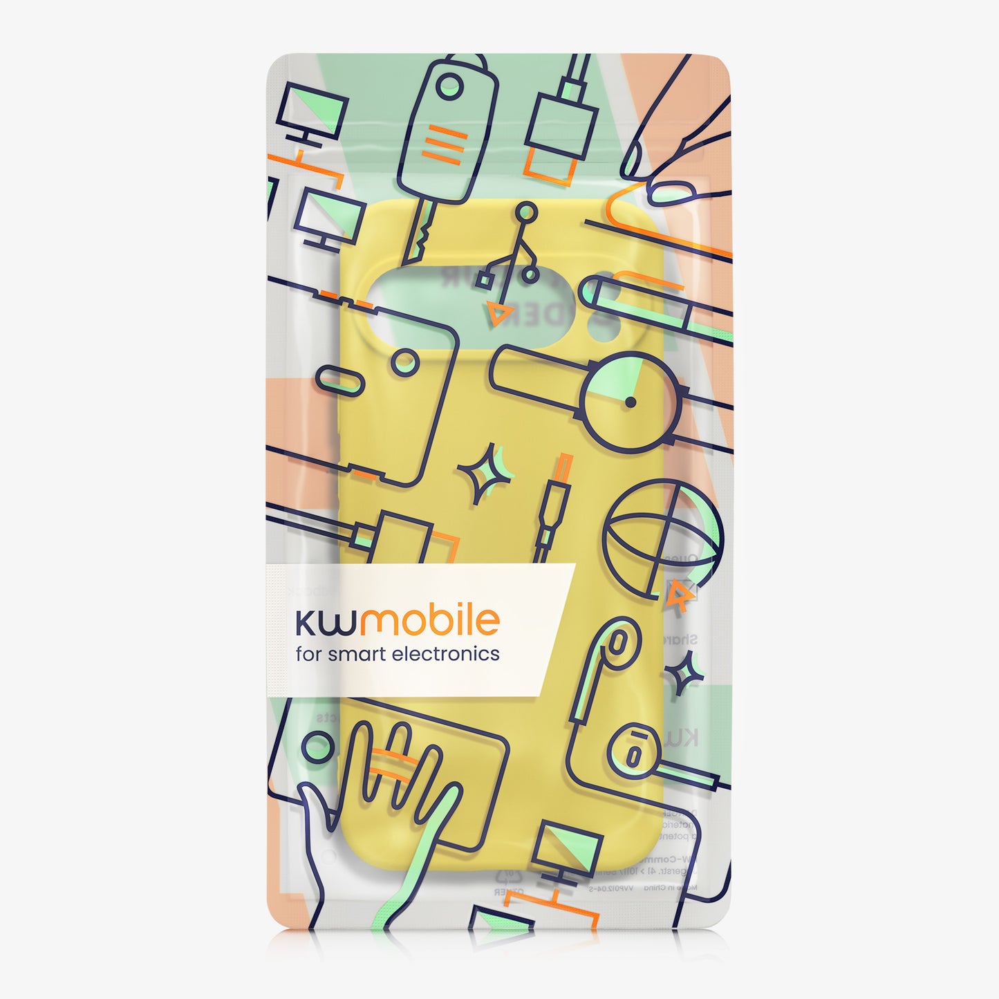kwmobile Phone Case for Google Pixel 10 Pro XL Case - Soft Mobile Phone Silicone Case - Protective Cover