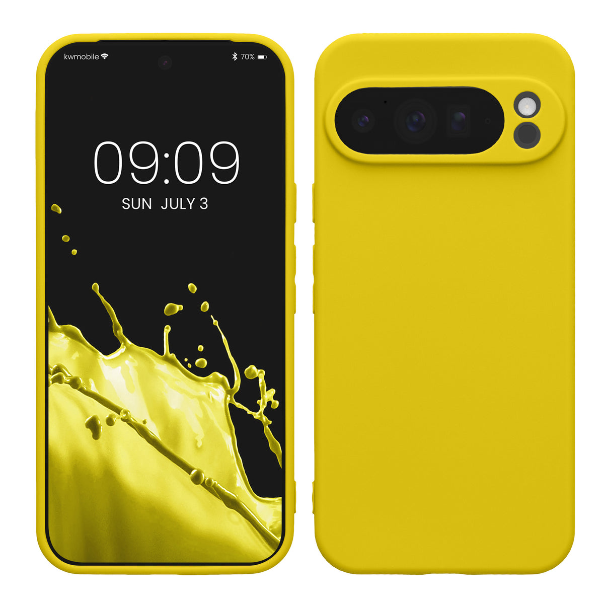 kwmobile Phone Case for Google Pixel 10 Pro XL Case - Soft Mobile Phone Silicone Case - Protective Cover