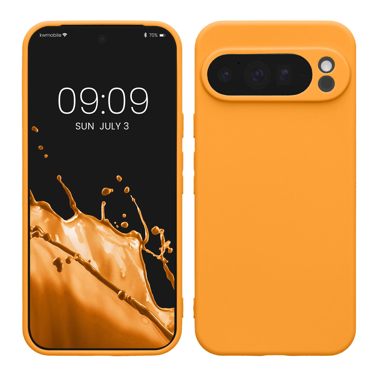 kwmobile Phone Case for Google Pixel 10 Pro XL Case - Soft Mobile Phone Silicone Case - Protective Cover