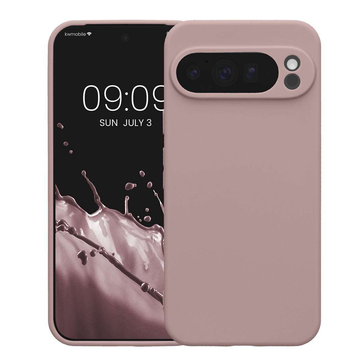 kwmobile Phone Case for Google Pixel 10 Pro XL Case - Soft Mobile Phone Silicone Case - Protective Cover