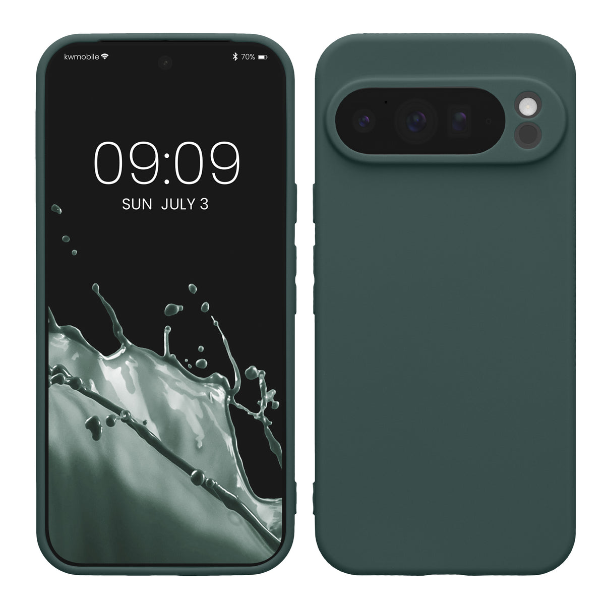 kwmobile Phone Case for Google Pixel 10 Pro XL Case - Soft Mobile Phone Silicone Case - Protective Cover