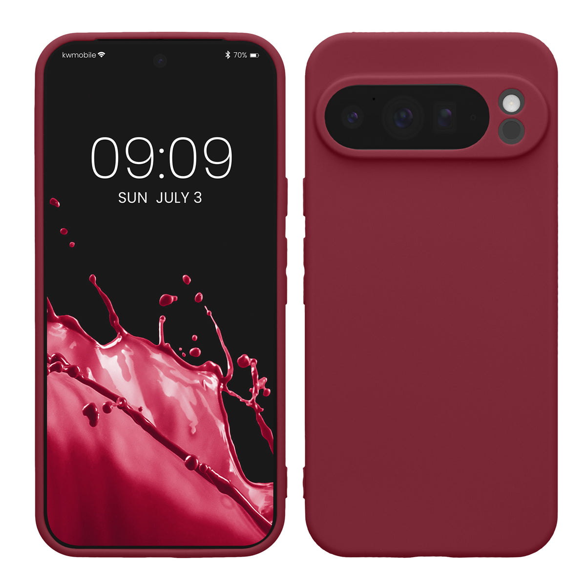 kwmobile Phone Case for Google Pixel 10 Pro XL Case - Soft Mobile Phone Silicone Case - Protective Cover