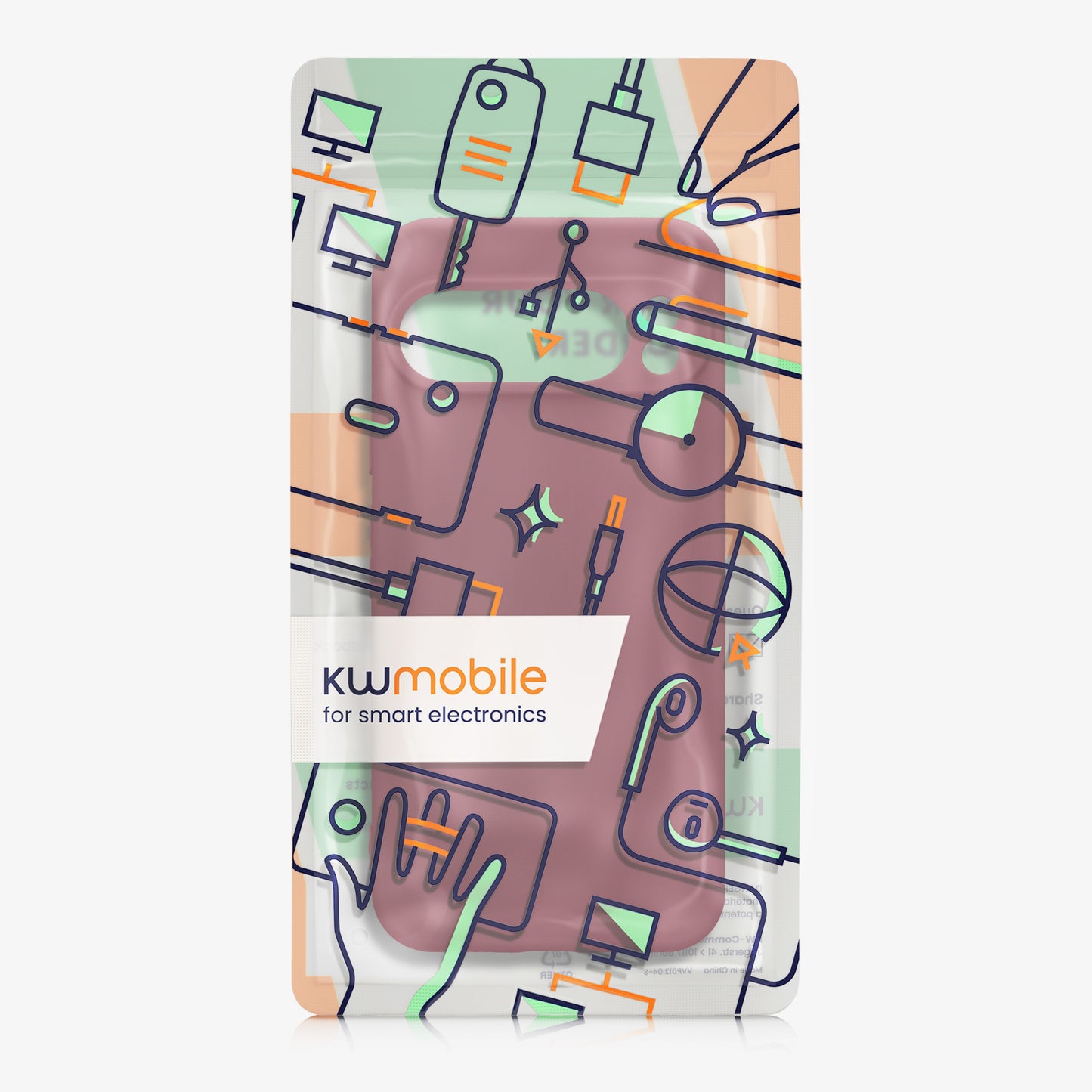 kwmobile Phone Case for Google Pixel 10 Pro XL Case - Soft Mobile Phone Silicone Case - Protective Cover