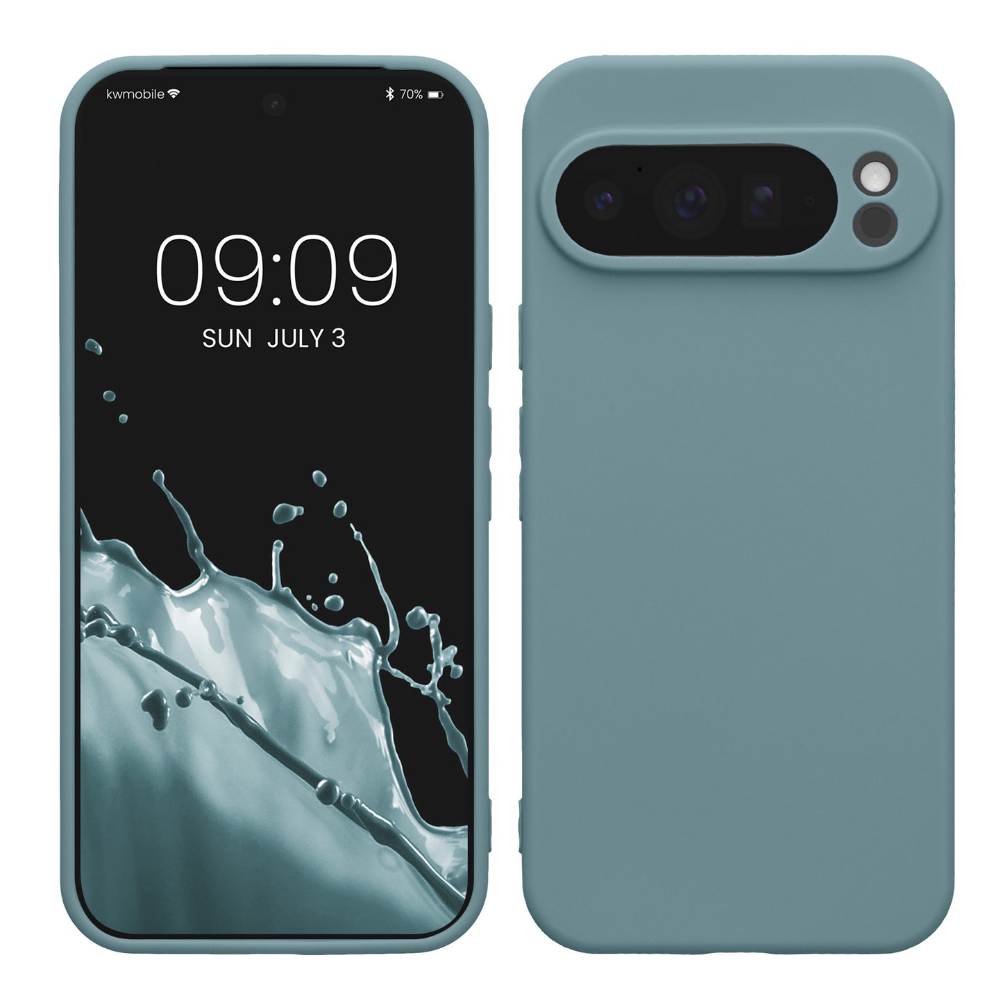 kwmobile Phone Case for Google Pixel 10 Pro XL Case - Soft Mobile Phone Silicone Case - Protective Cover