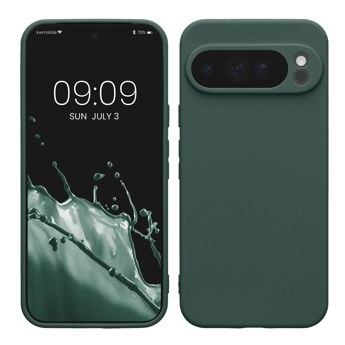 kwmobile Phone Case for Google Pixel 10 Pro XL Case - Soft Mobile Phone Silicone Case - Protective Cover