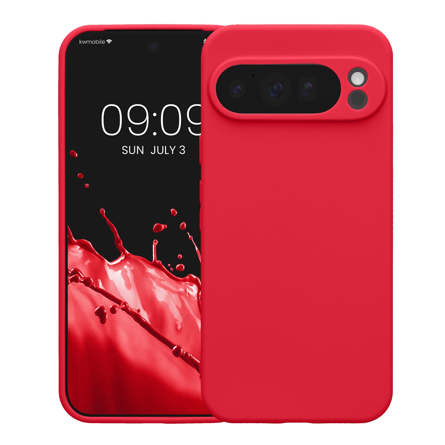 kwmobile Phone Case for Google Pixel 10 Pro XL Case - Soft Mobile Phone Silicone Case - Protective Cover