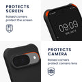 kwmobile Necklace Case compatible with Google Pixel 10 / Pixel 10 Pro - Cover with Lanyard - Silicone Protective Case