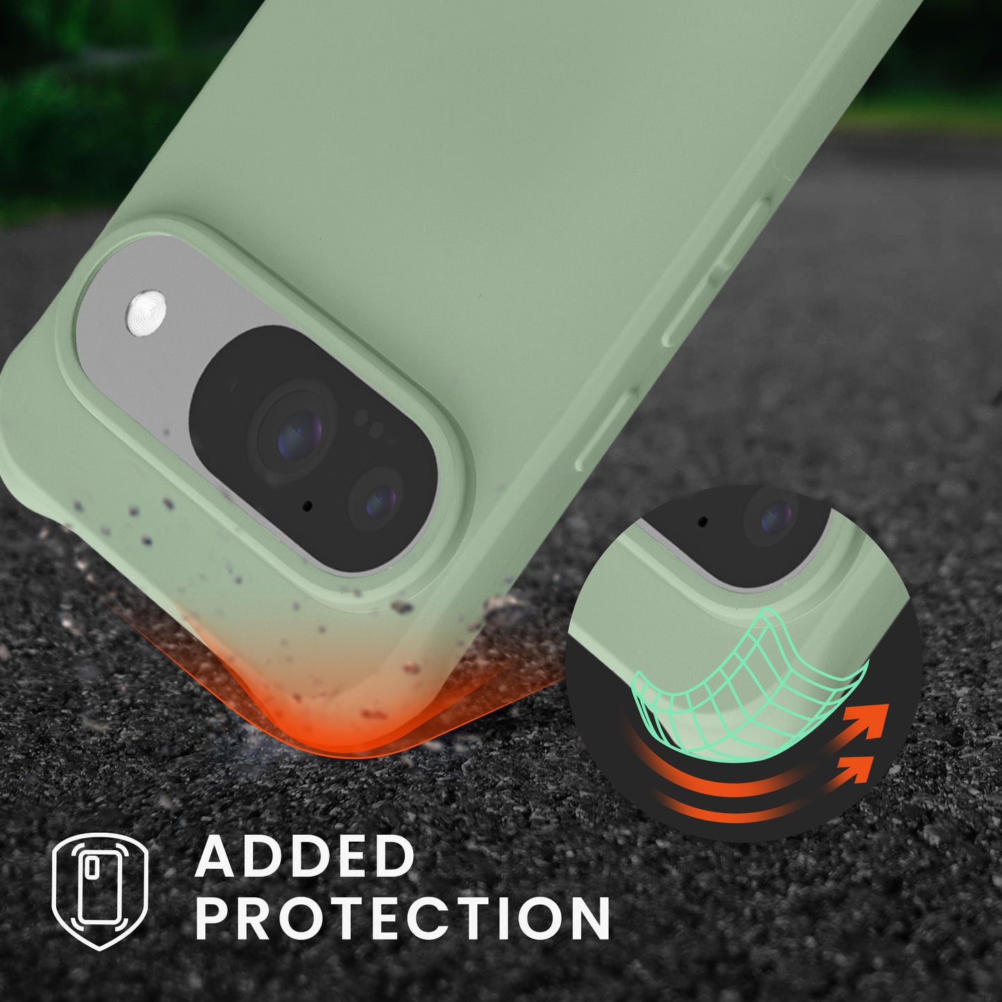 kwmobile Necklace Case compatible with Google Pixel 10 / Pixel 10 Pro - Cover with Lanyard - Silicone Protective Case
