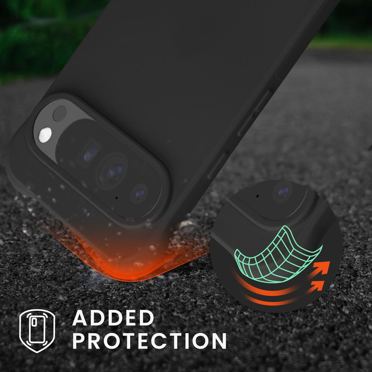 kwmobile Necklace Case compatible with Google Pixel 10 Pro XL - Cover with Lanyard - Silicone Protective Case