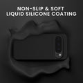 kwmobile Case compatible with Google Pixel 10 Pro XL - Magnetic Silicone Case compatible with MagSafe - Rubberized Cover