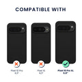 kwmobile Case compatible with Google Pixel 10 Pro XL - Magnetic Silicone Case compatible with MagSafe - Rubberized Cover