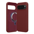 kwmobile Case compatible with Google Pixel 10 Pro XL - Magnetic Silicone Case compatible with MagSafe - Rubberized Cover