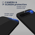 kwmobile Case Compatible with Google Pixel 10 / Pixel 10 Pro Case - Magnetic Silicone Case Compatible with MagSafe - Rubberized Cover