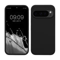 kwmobile Handyhülle für Google Pixel 10 / Pixel 10 Pro Hülle - Case Silikon - Kabelloses Laden - Schutzhülle Cover in Schwarz matt Schwarz matt  