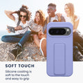 kwmobile Phone Case for Google Pixel 10 / Pixel 10 Pro Case with Finger Holder and Stand Protective Cover
