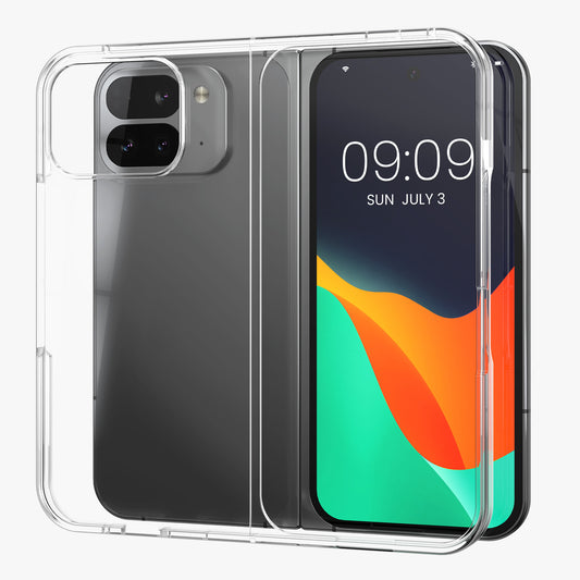 kwmobile Case Compatible with Google Pixel 10 Pro Fold Case Foldable Phone Case with Frame Robust Cover