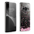 Xiaomi Redmi A3 Clear Phone Case with Glass Screen Protector