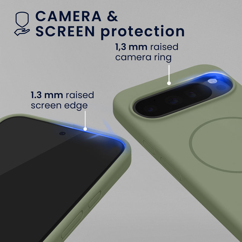 kwmobile Silicone Case for Google Pixel 10 Pro XL Phone Case - Case Compatible with MagSafe