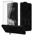 Xiaomi Redmi Note 14 Pro 5G / Poco X7 Phone Case with Ring Holder and 2 Screen Protectors