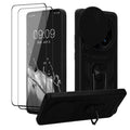 Xiaomi Redmi Note 14 Pro 5G / Poco X7 Phone Case with Ring Holder and 2 Screen Protectors