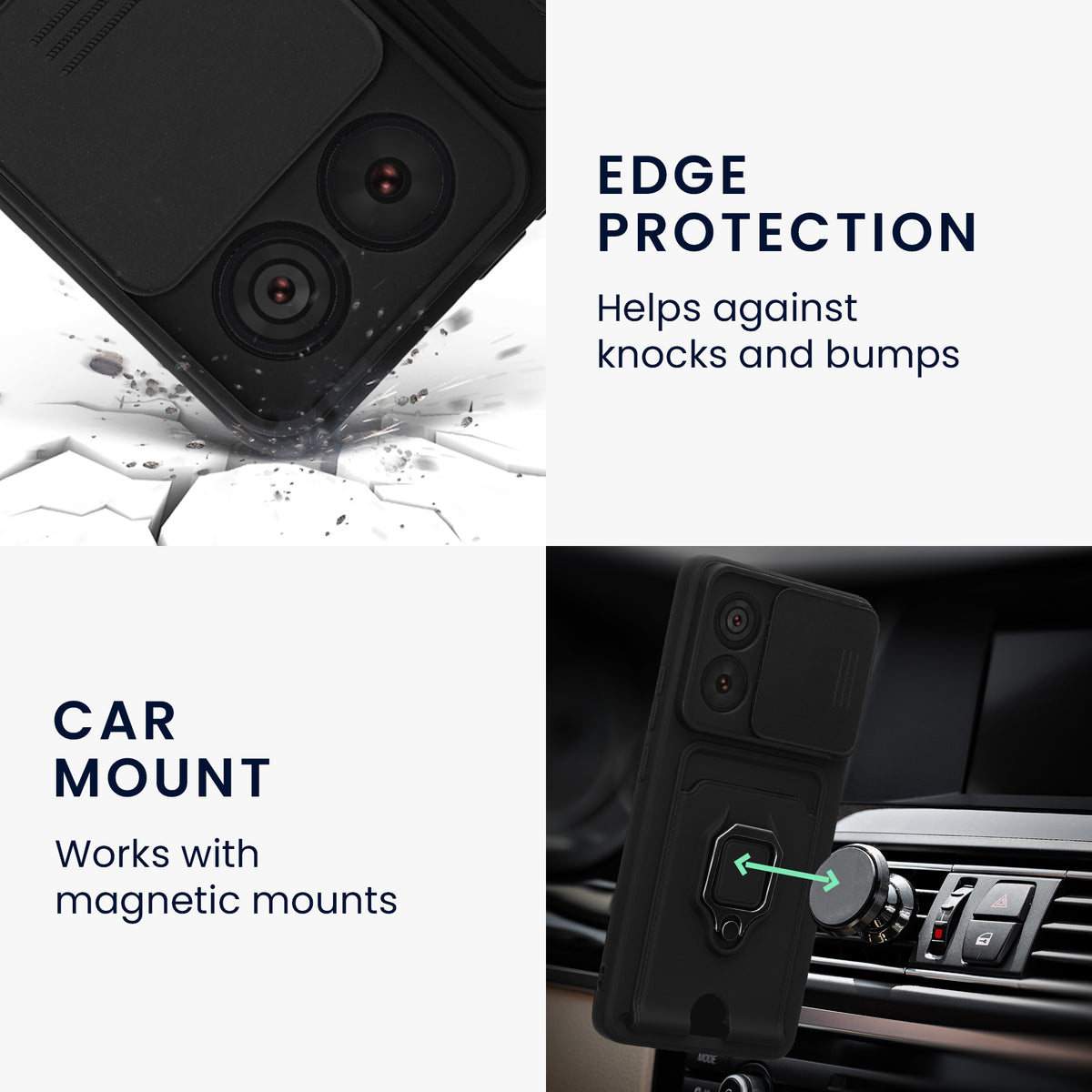 Xiaomi 14T Pro Soft Phone Case with Camera Protection and Card Slot