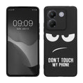 Xiaomi Poco M7 pro 5G Silicone Phone Case Don't Touch My Phone