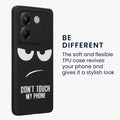 Xiaomi Poco M7 pro 5G Silicone Phone Case Don't Touch My Phone