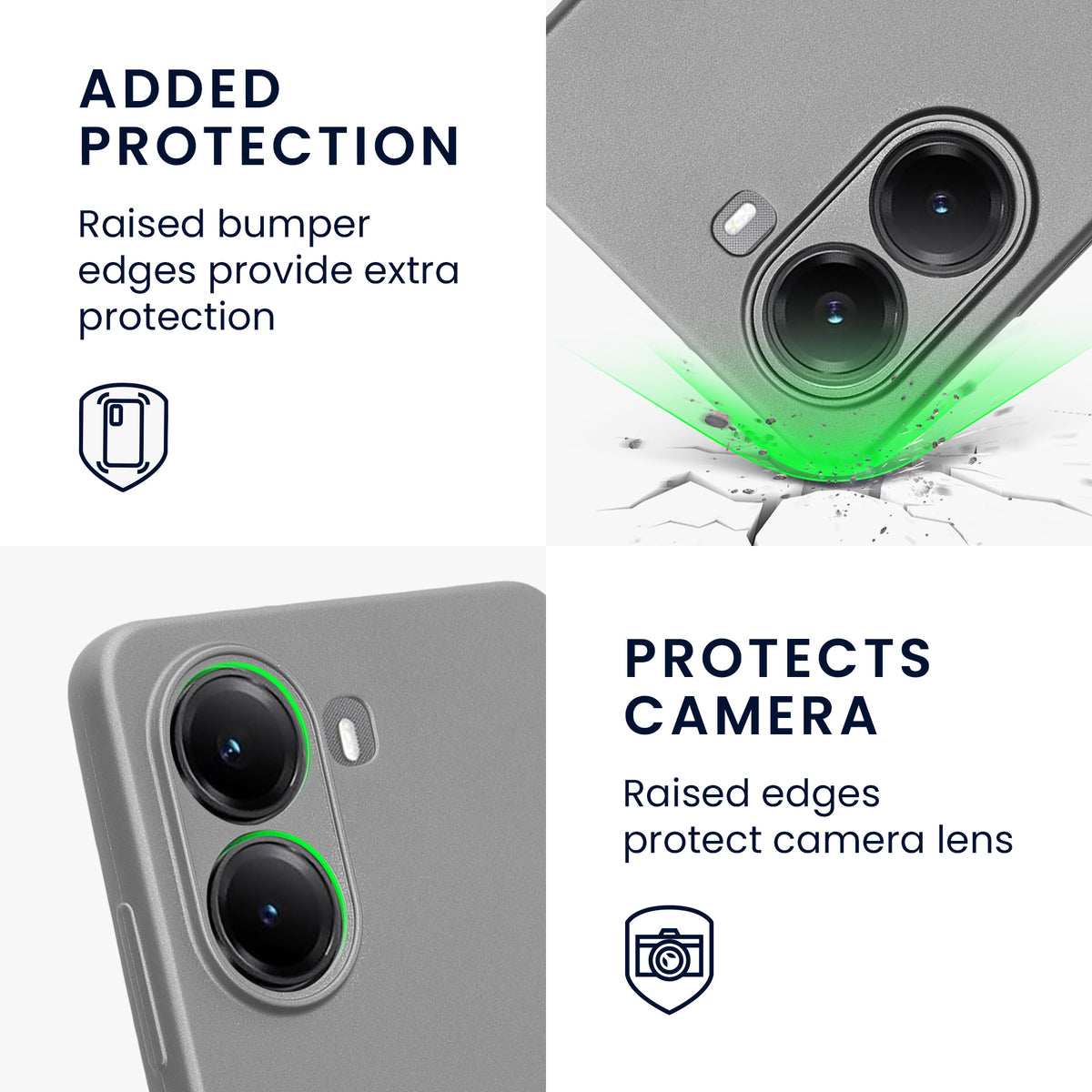 Xiaomi Poco X7 Pro 5G Metallic Phone Case