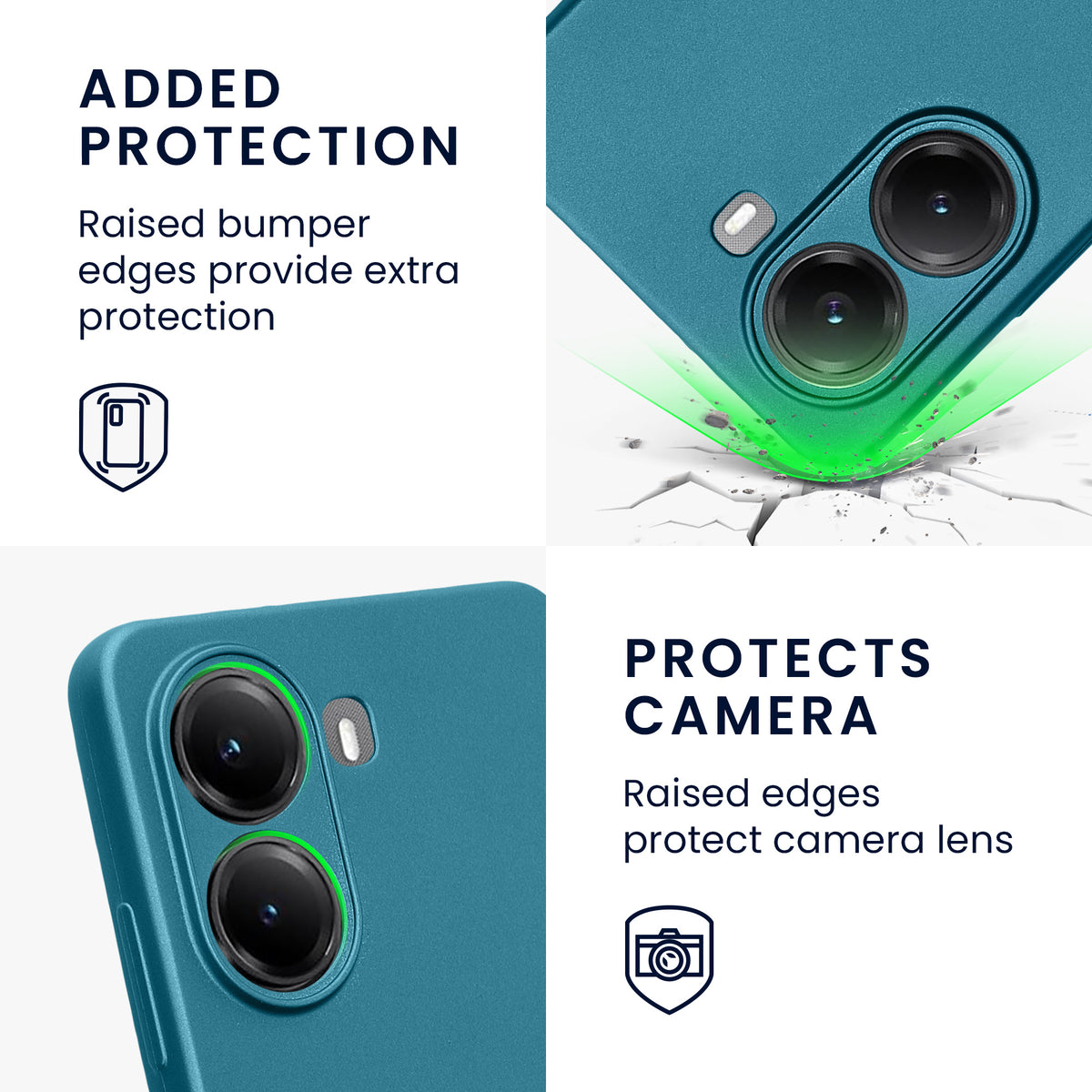 Xiaomi Poco X7 Pro 5G Metallic Phone Case
