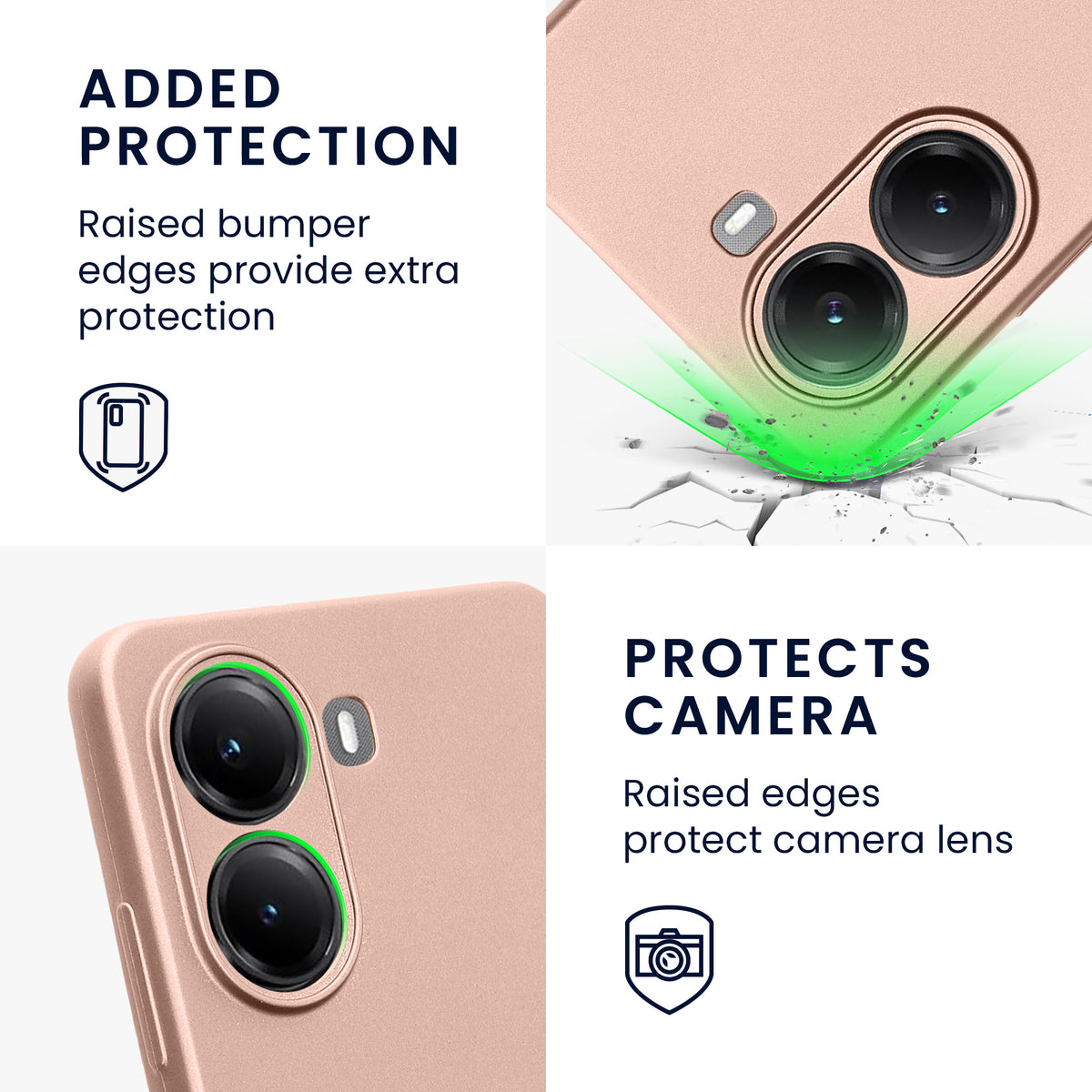 Xiaomi Poco X7 Pro 5G Metallic Phone Case
