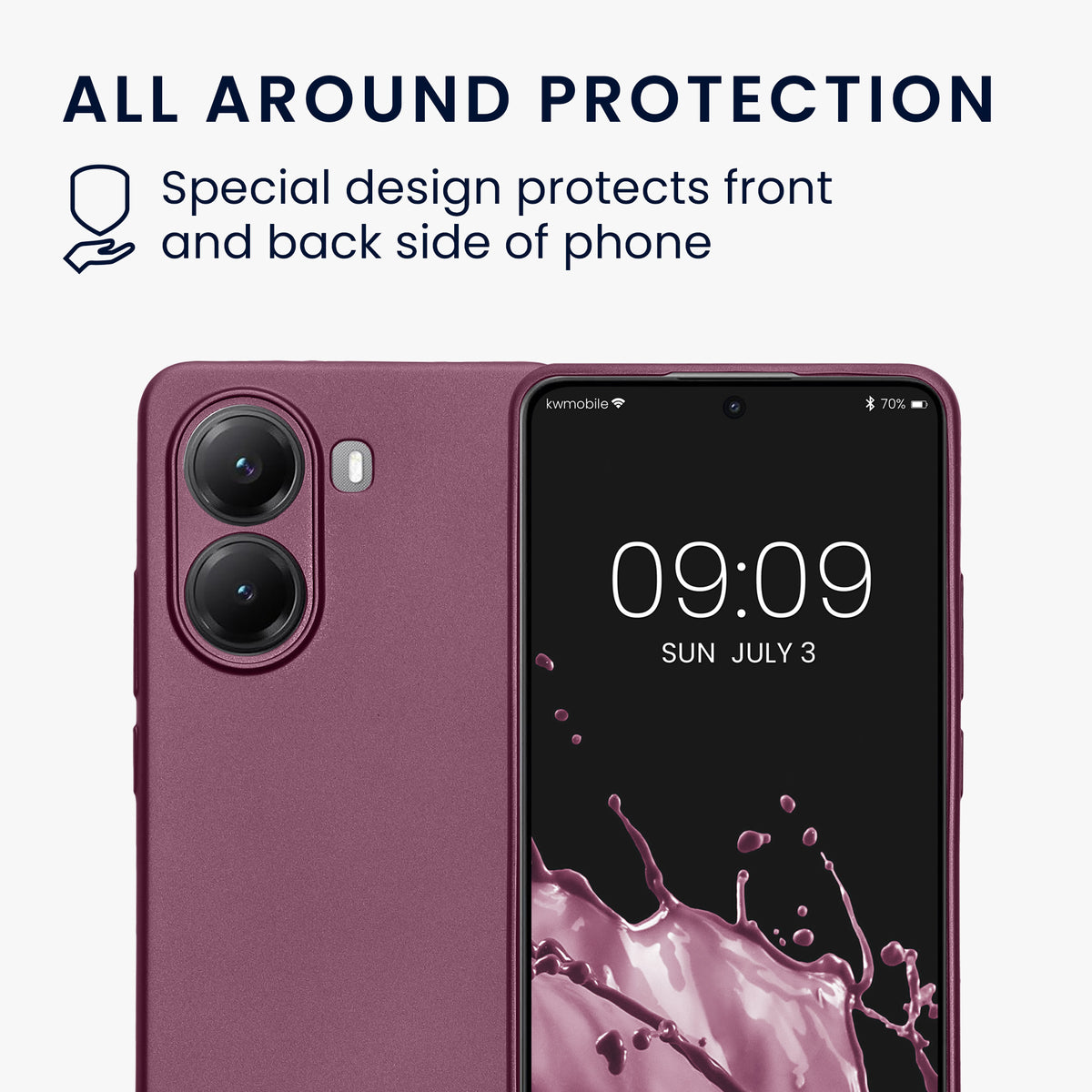 Xiaomi Poco X7 Pro 5G Metallic Phone Case