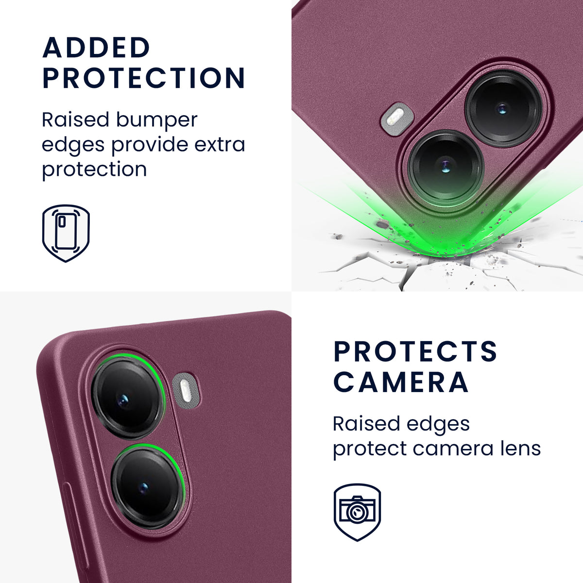 Xiaomi Poco X7 Pro 5G Metallic Phone Case