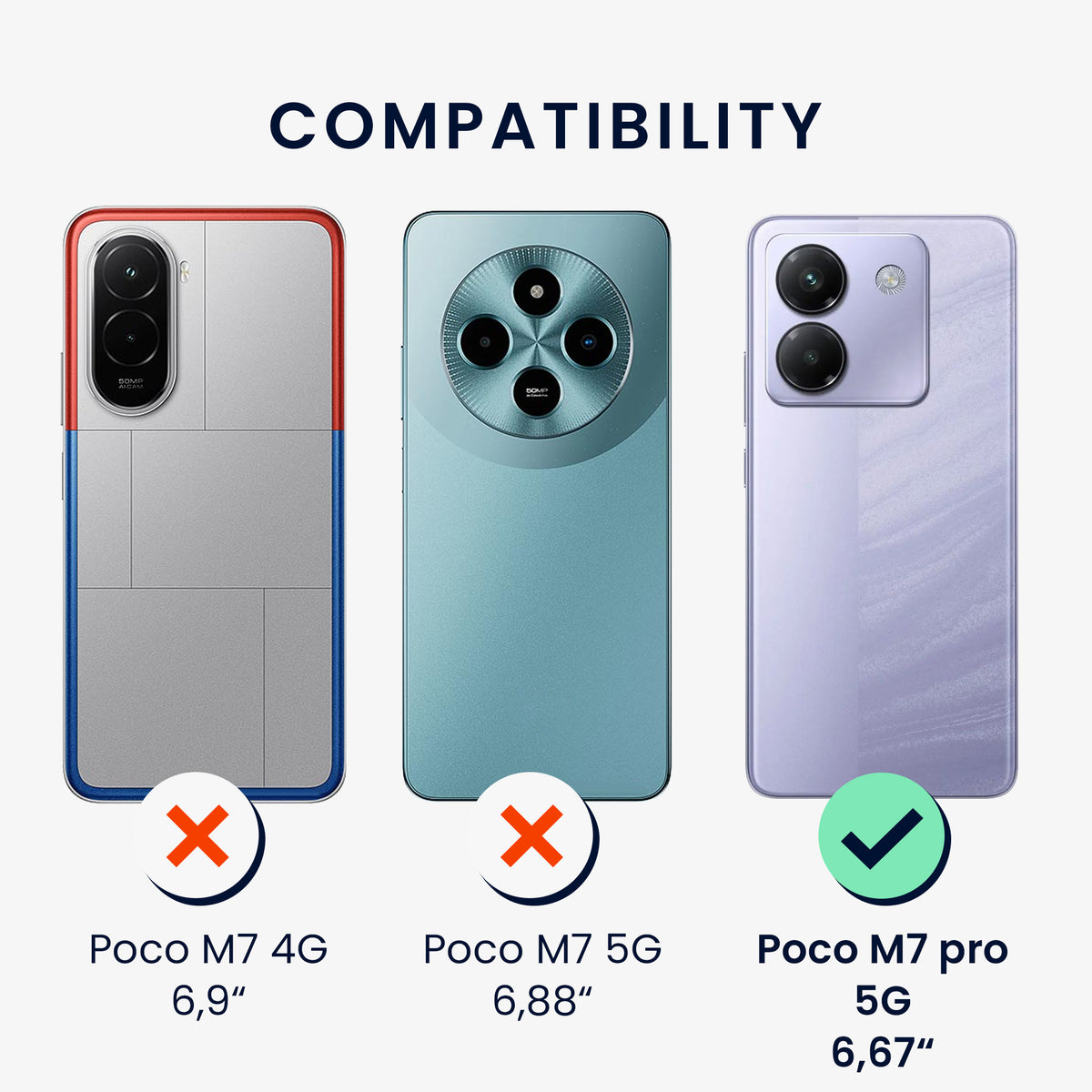 Xiaomi Poco M7 pro 5G Silicone Phone Case