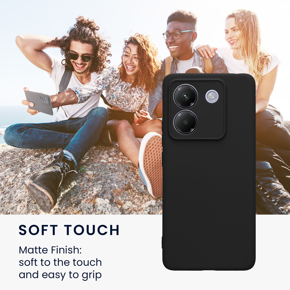 Xiaomi Poco M7 pro 5G Silicone Phone Case
