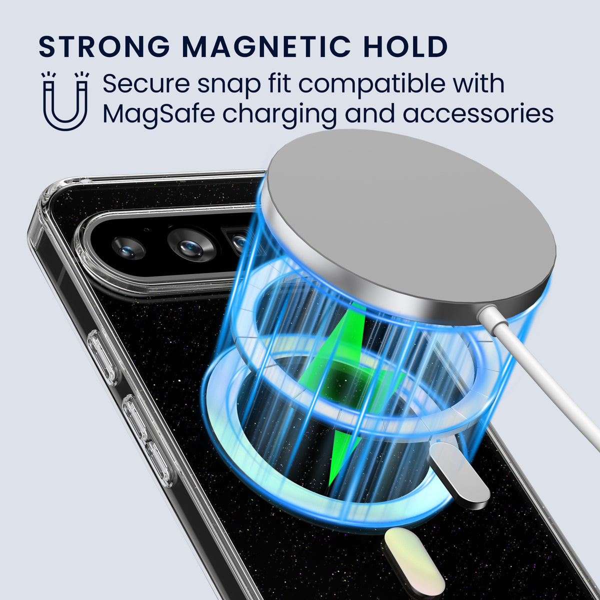 Google Pixel 9 / Pixel 9 Pro MagSafe Hard Case with TPU Bumper
