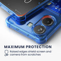kwmobile Card Holder Case Compatible with Xiaomi Poco X7 Pro 5G - Soft Case - Protective Cover