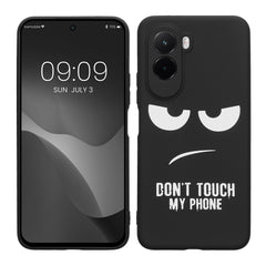 Xiaomi Poco M7 4G Silicone Phone Case Don't Touch My Phone