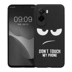 Xiaomi Poco M7 4G Silicone Phone Case Don't Touch My Phone