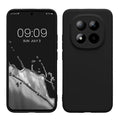 kwmobile Handyhülle für Xiaomi Redmi Note 15 Pro+ 5G / Poco M8 Pro 5G Hülle - weiches Handy Silikon Case - Schutzhülle Cover - Schwarz matt Schwarz matt  