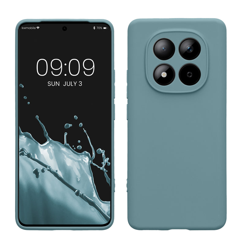 kwmobile Handyhülle für Xiaomi Redmi Note 15 4G / Redmi Note 15 5G / Poco M8 5G Hülle - weiches Handy Silikon Case - Schutzhülle Cover - Antique Stone Antique Stone  