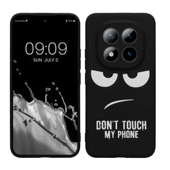 Silicone Phone Case for Xiaomi Redmi Note 15 Pro+ 5G / Poco M8 Pro 5G Don't Touch My Phone